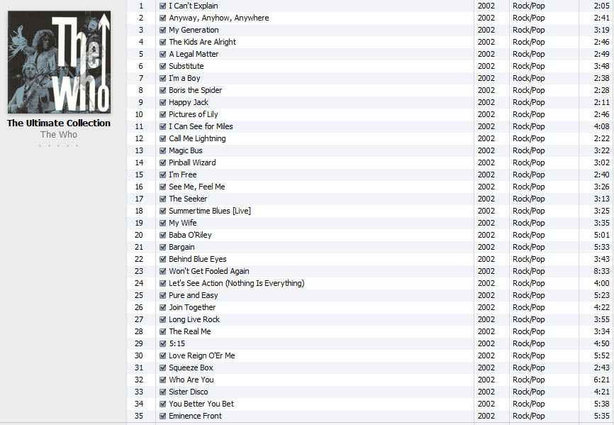 The Who - The Ultimate Collection